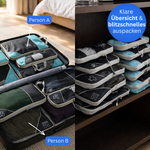 Packing Cubes with Compression