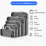 Packing Cubes with Compression
