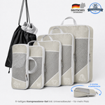Packing Cubes with Compression